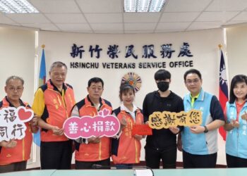 新竹市愛德會X五正慈善功德會 攜手照顧新竹榮服處榮民向學子女
