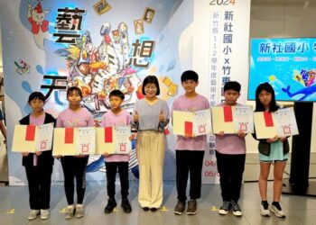 《藝想天開》感受熱情創造力   竹縣3校藝才美術班作品聯展