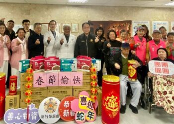 新竹榮服處舉辦喜蛇臨門 春節慰問活動 陪伴榮民眷喜迎新年