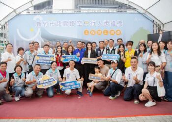 克服萬難兌現承諾   高虹安市長宣布關埔首座空橋正式開工　