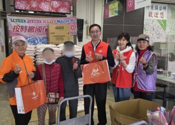 暖冬愛先行!竹東鎮公所發放330戶低收物資 讓弱勢家庭過好年