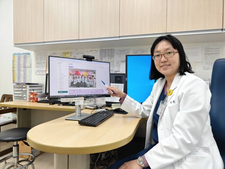 臺北榮總新竹分院家醫科張瓊文醫師。（圖/台北榮總新竹分院提供）
