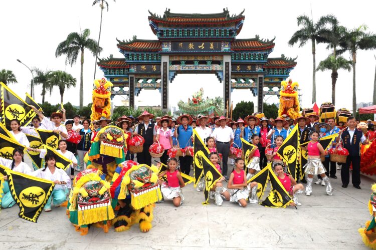 2024全國義民祭在新竹縣-楊文科率信眾挑擔祈福