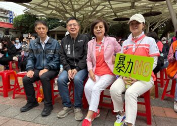 國際蘭馨交流協會反家暴大遊行 場面熱鬧溫馨