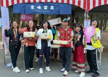 通霄追風馬拉松跑進體驗海線農村在地好風光 「豐味苗栗」設攤補給