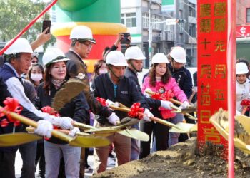 竹南鎮環市路大改造工程動土 預計114年中旬完工