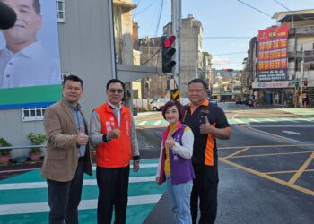 竹東鎮公所攜手民代里長打造「零死角」通學路 竹東高中路口安全大幅提昇