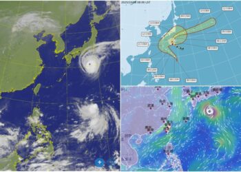 影音/1008有地震、高溫、短暫雨 幸無颱風威脅