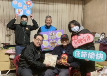 寒流來襲 新竹榮服處關懷榮民眷長輩