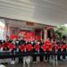 竹東客家戲曲公園講客語送春聯活動 鄉親熱烈響應