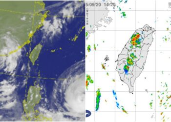 影音/對流雲系旺盛 0920午後大雨特報