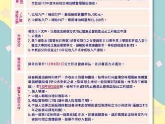 竹縣經濟弱勢戶電腦補助 6月3日至7月16日受理申請