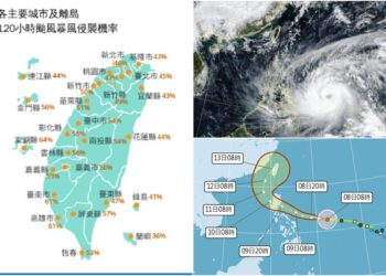 影音/鳳凰持續進逼 暴風範圍擴大 侵臺機率再提高