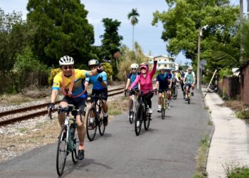 世界自行車日全臺串聯好嗨　百位車友挑戰參山八卦山經典路線