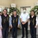 新竹市府消防局因公殉職李詠真隊員等2名消防員家屬 警專校友總會致贈慰問金