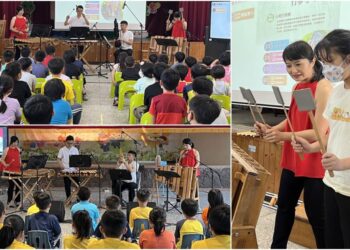 正聲公益之旅再啟動　前進苗栗偏鄉二校與師生歡度愛樂好時光