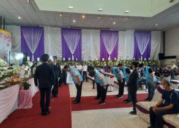 新竹榮服處向救災殉職英雄周立鑫、李詠真致悼 並關懷慰問晴空匯受災榮民