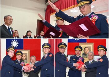 警界重要人事調整又一波 宜縣警局主秘、分局長異動