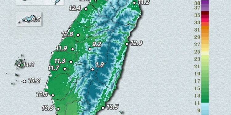 影音/0209寒流稍減弱 各地仍偏冷