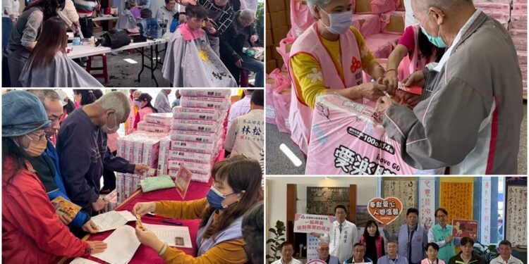 影音/義剪+送年菜+發慰問金 宜蘭聯勸攜手弘德愛心協會溫暖弱勢家庭