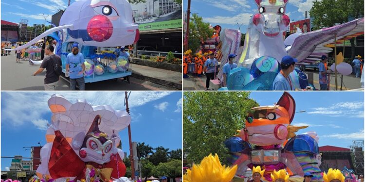 影音/羅東藝穗節四大神獸亮相 預告踩街大遊行即將精彩登場